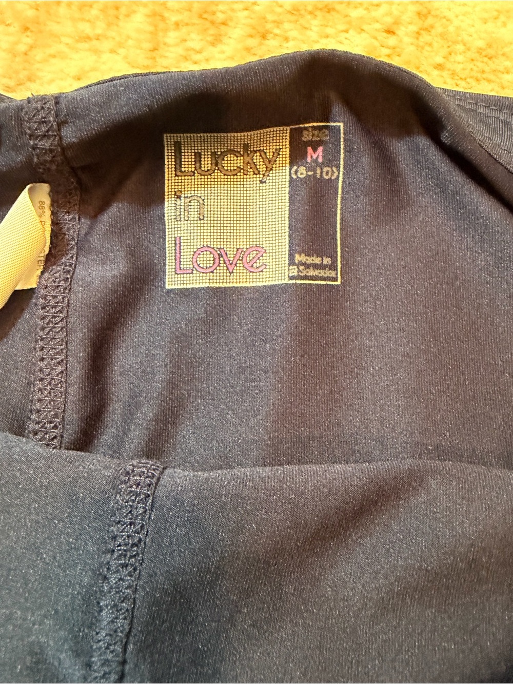 Women's Navy Tiered Ruffle Skirt - Picture 3 of 6